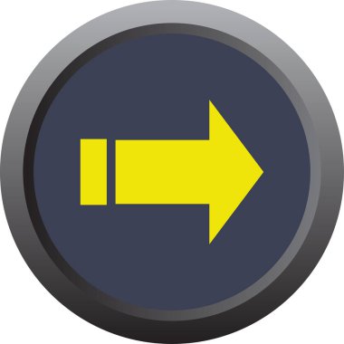 ok simgesinin vektör illüstrasyonu