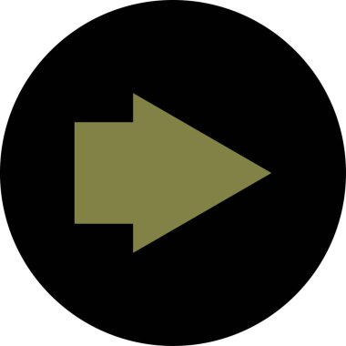 ok simgesinin vektör illüstrasyonu