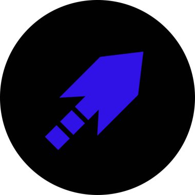 Ok simgesi, işaret. vektör illüstrasyonu                  