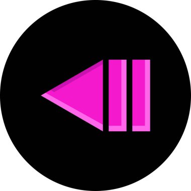 Ok simgesi, işaret. vektör illüstrasyonu                  