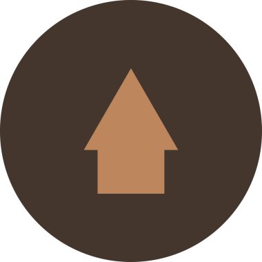 Ok simgesi, işaret. vektör illüstrasyonu                  