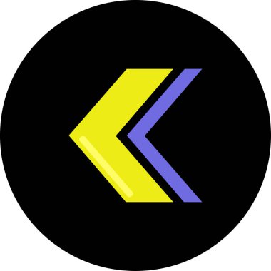 ok simgesinin vektör illüstrasyonu