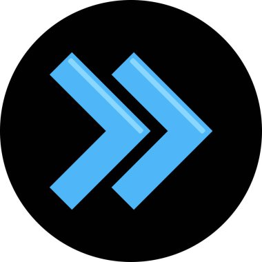 ok simgesinin vektör illüstrasyonu