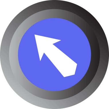 Ok simgesi, işaret. vektör illüstrasyonu                  