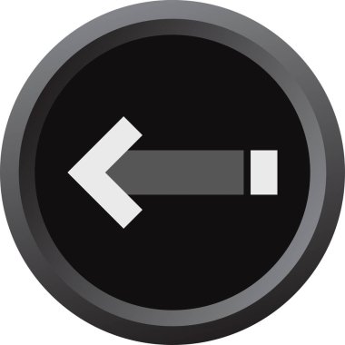 Ok simgesi, işaret. vektör illüstrasyonu                  