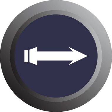 ok simgesinin vektör illüstrasyonu