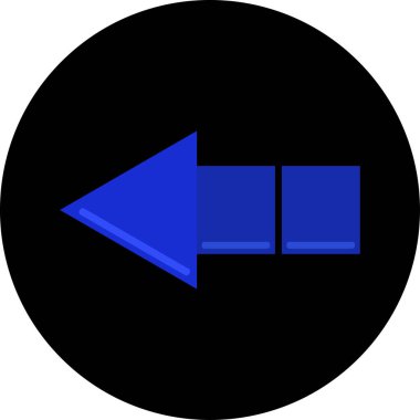 ok simgesinin vektör illüstrasyonu