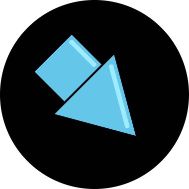 arrow web icon simple illustration 