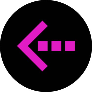 ok Ağı simgesi basit illüstrasyon 