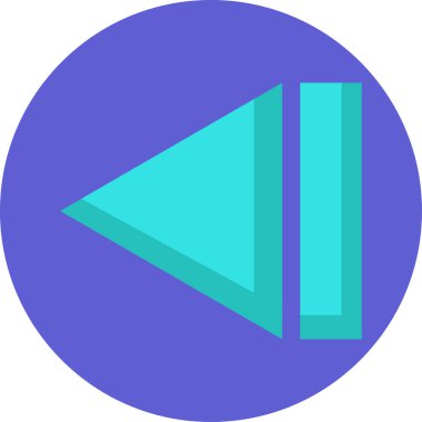 ok Ağı simgesi basit illüstrasyon 