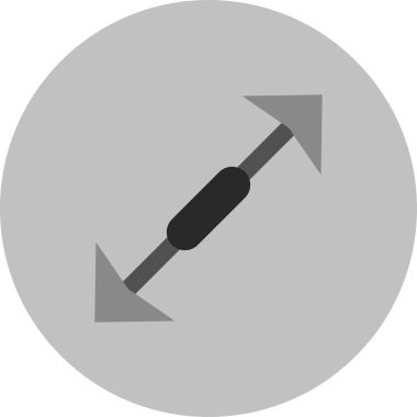 ok simgesinin vektör illüstrasyonu