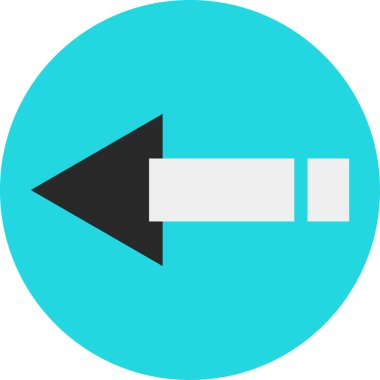 ok simgesinin vektör illüstrasyonu