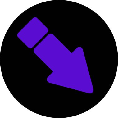 ok Ağı simgesi basit illüstrasyon 