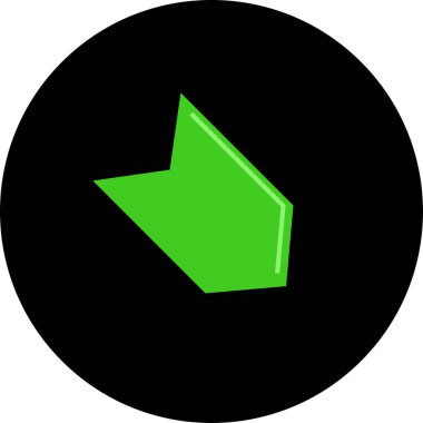 ok Ağı simgesi basit illüstrasyon 