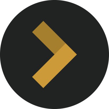 ok modern simgesinin vektör illüstrasyonu       