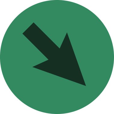 ok modern simgesinin vektör illüstrasyonu       