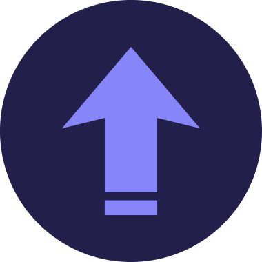 ok modern simgesinin vektör illüstrasyonu       