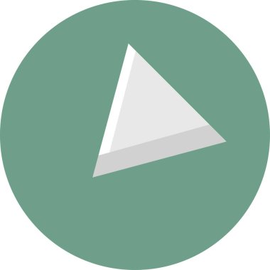 Beyaz ok modern simgesinin vektör illüstrasyonu       