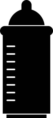 Çocuklar için şişe vektör illüstrasyonu