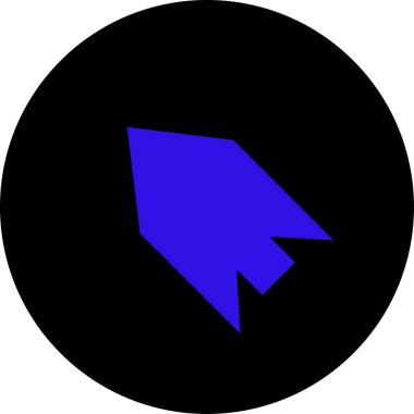 ok modern simgesinin vektör illüstrasyonu       