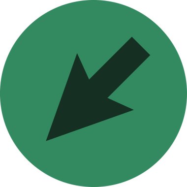 ok modern simgesinin vektör illüstrasyonu       