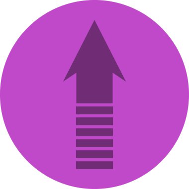 Ok simgesinin vektör illüstrasyonu. Yön ok sembolü düz biçimli              