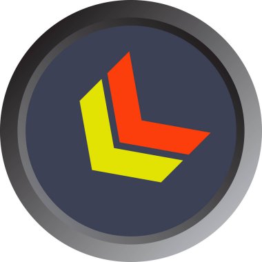 Ok simgesi. vektör illüstrasyonu 