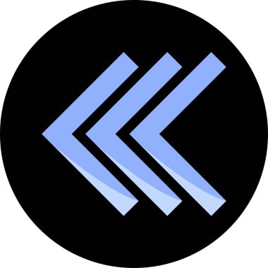 Ok simgesi. vektör illüstrasyonu 