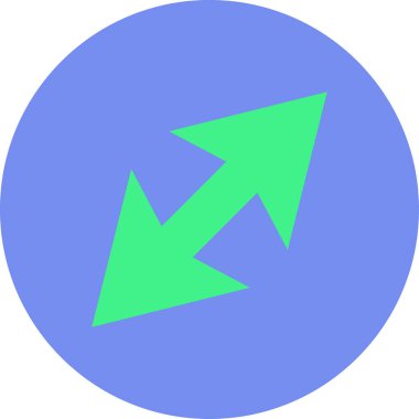 Ok simgesi. vektör illüstrasyonu 