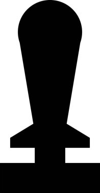 Beyaz arka planda izole edilmiş düz stil kahve değiştirici simgesi. 