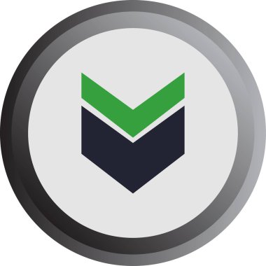 Ok simgesi. vektör illüstrasyonu 