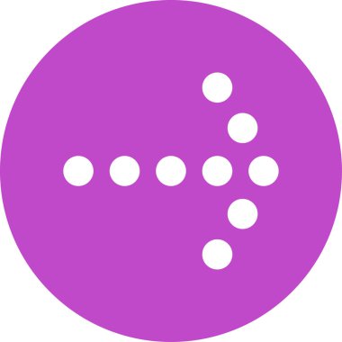 Ok simgesinin vektör illüstrasyonu. Yön ok sembolü düz biçimli              