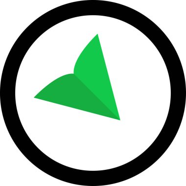 Ok simgesi. vektör illüstrasyonu 