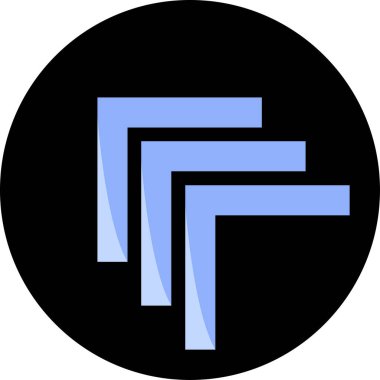 ok Ağı simgesi basit illüstrasyon 