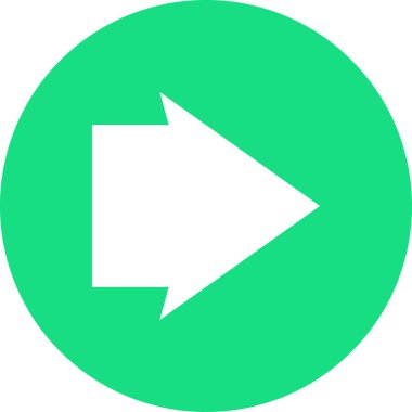 Ok simgesi. vektör illüstrasyonu 