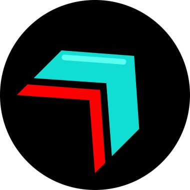 Ok simgesi. vektör illüstrasyonu 