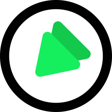 ok Ağı simgesi basit illüstrasyon 