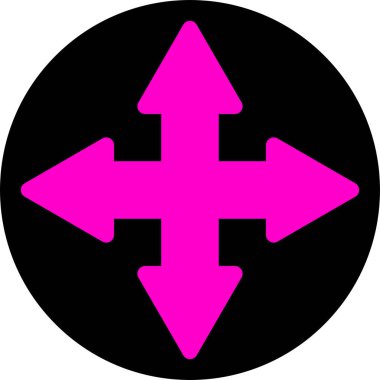 ok işareti simgesi, vektör çizimi 