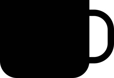 Kupa simgesi, vektör illüstrasyonu