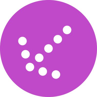 Yön oku. Web simgesi basit illüstrasyon              