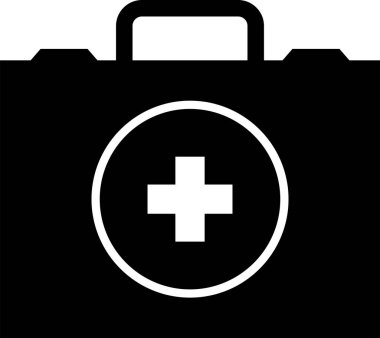 İlk yardım kiti vektör illüstrasyonu