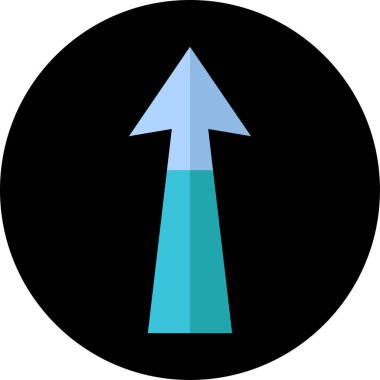 ok simgesi tasarım vektörü çizimi         