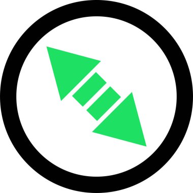 ok işaretinin vektör illüstrasyonu