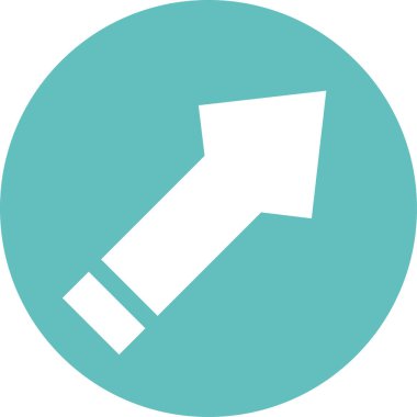 ok simgesi tasarım vektörü çizimi         