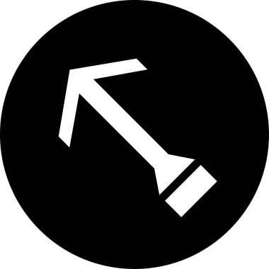 ok simgesi tasarım vektörü çizimi         