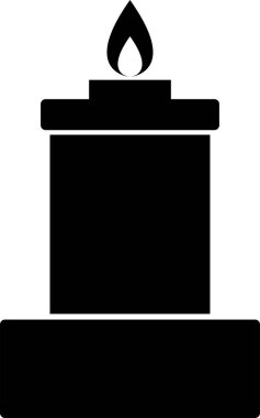 mum simgesi, vektör illüstrasyon tasarımı