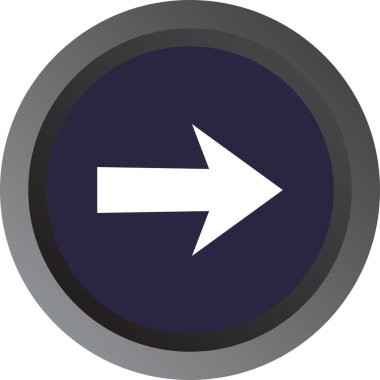 ok simgesi tasarım vektörü çizimi         