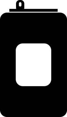 soda kutusu simgesi, vektör illüstrasyonu 