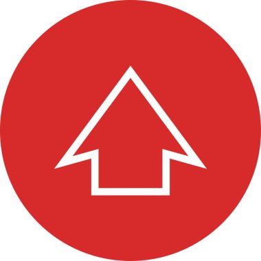 ok simgesi, basit vektör illüstrasyon tasarımı     