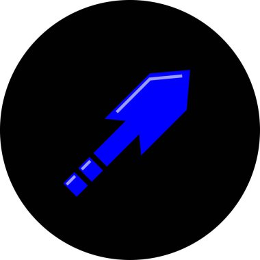 ok simgesi, basit vektör illüstrasyon tasarımı     